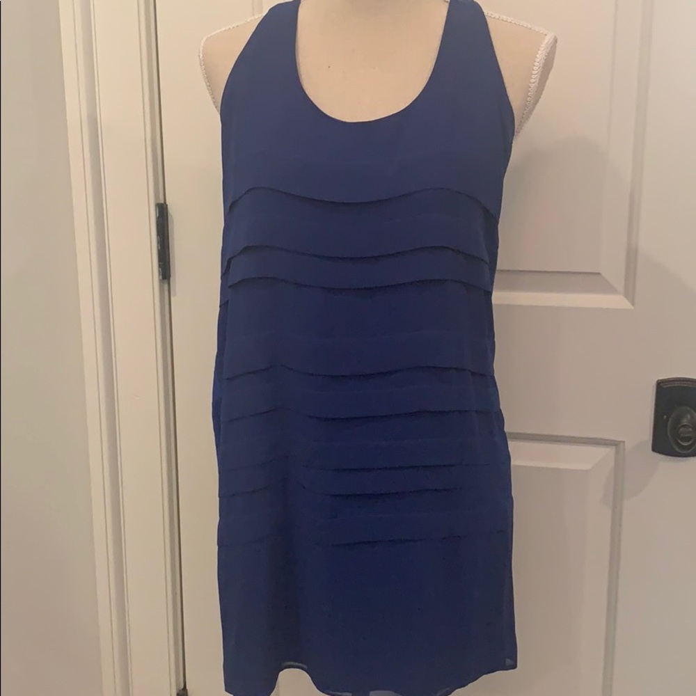Blue Sleeveless Dress